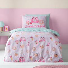 Catherine Lansfield Sweet Treats Duvet Cover Set
