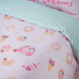 Catherine Lansfield Sweet Treats Duvet Cover Set - Sweet Treats Duvet Set