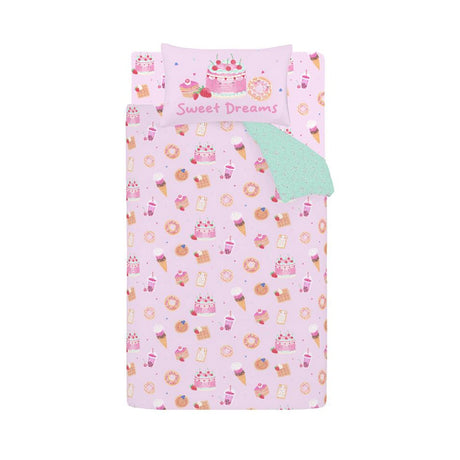Catherine Lansfield Sweet Treats Duvet Cover Set - Sweet Treats Duvet Set