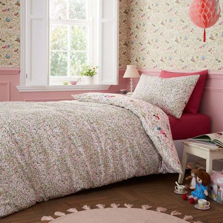 Belle & Boo Fairytale Duvet Cover Set - Pink - Fairytale Duvet Set