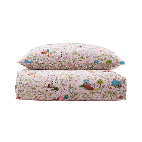 Belle & Boo Fairytale Duvet Cover Set - Pink - Fairytale Duvet Set