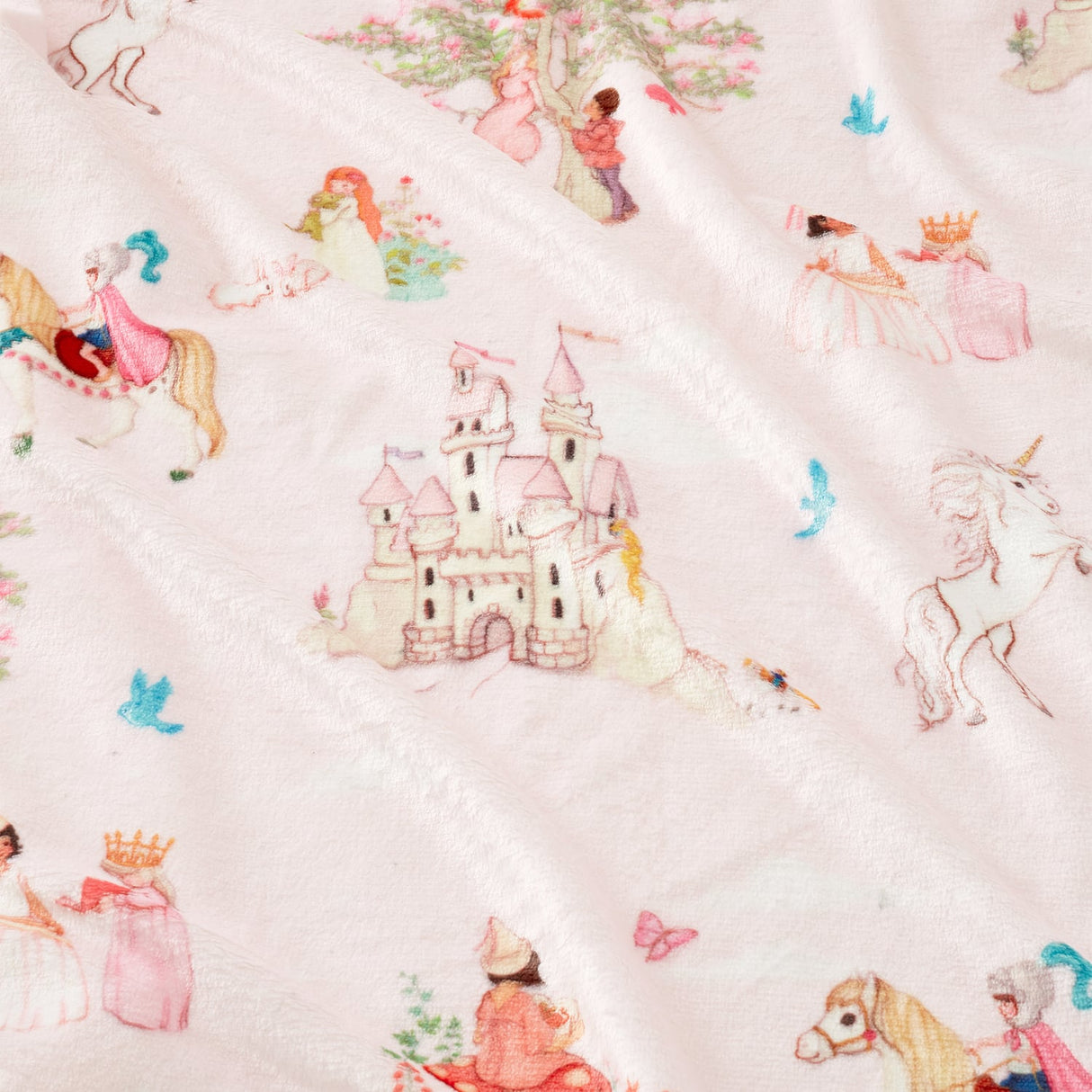 Belle & Boo Fairytale Throw - Pink - Fairytale Throw
