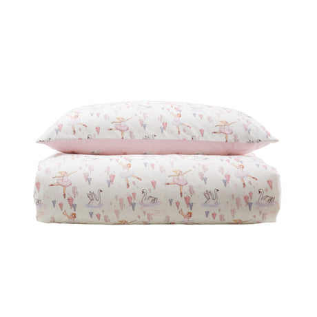 Belle & Boo Ballerina Duvet Cover Set - Pink - Ballerina Duvet Set