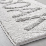 Catherine Lansfield Soak 1600 GSM White Bath Mat 50x80cm - Soak Bath Mat