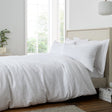 Bianca Fine Linens Embroidery Floral Duvet Cover Set - White