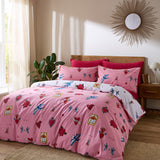 Their Nibs Mon Coeur Cotton Duvet Cover - Pink