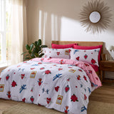 Their Nibs Mon Coeur Cotton Duvet Cover - Pink - Mon Coeur Duvet Set