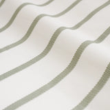 Bianca Hampton Stripe 200 Thread Count Cotton Reversible Duvet Cover Set - Green image 9
