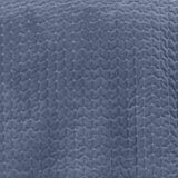 Bianca Fine Linens Attica Velvet Bedspread - Attica Velvet Blue Bedspread