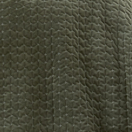 Bianca Fine Linens Attica Velvet Bedspread - Attica Velvet Green Bedspread