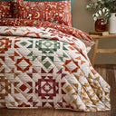 Autumn Patchwork Bedspread 220cm x 230cm by Catherine Lansfield