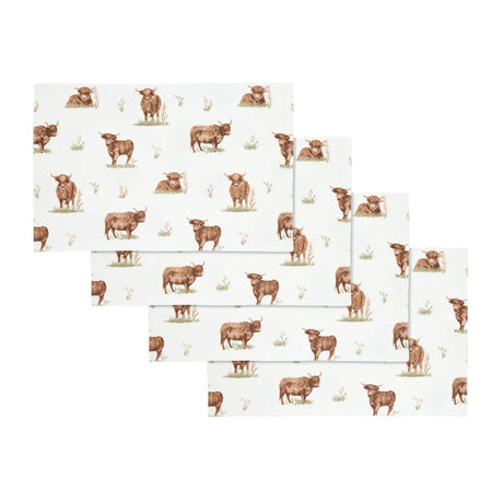 Angus Highland Cow Kitchen Textiles Collection by Catherine Lansfield