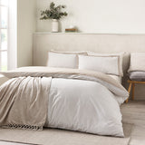 Catherine Lansfield Oxford Pinstripe Duvet Cover Set