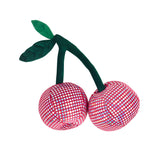 Catherine Lansfield Disco Cherries Filled Cushion 20cm x 25cm - Pink - Disco Cherries Cushion