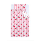 Catherine Lansfield Disco Cherries Duvet Cover Set - Pink - Disco Cherries Duvet Set Single