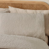 Catherine Lansfield Crinkle Seersucker Blue Duvet Cover Set - Natural image 8