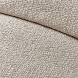Catherine Lansfield Crinkle Seersucker Duvet Cover Set - Crinkle Texture Natural Duvet Set