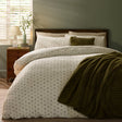 Catherine Lansfield Cosy Spot Duvet Cover Set - Cream