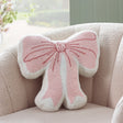 Catherine Lansfield Bow Filled Cushion 45cm x 43cm