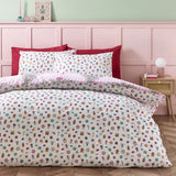 Catherine Lansfield Christmas Sweets and Treats Duvet Cover Set - Pink - Christmas Sweets And Treats Duvet Set