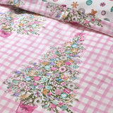 Catherine Lansfield Christmas Sweets and Treats Duvet Cover Set - Pink - Christmas Sweets And Treats Duvet Set