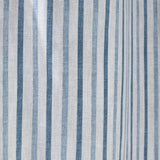 Catherine Lansfield Logan Stripe Eyelet Curtains - Blue Light Filtering Polycotton - Logan Stripe Blue
