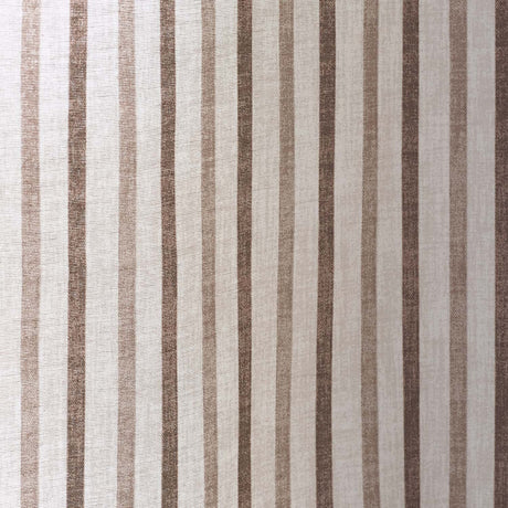 Catherine Lansfield Logan Stripe Eyelet Curtains - Natural Light Filtering Polycotton - Logan Stripe Natural