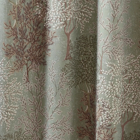 Woodland Trees Tape Top Curtains by Catherine Lansfield