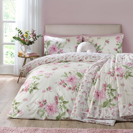 Catherine Lansfield Avebury Floral Duvet Cover Set