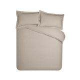 Catherine Lansfield Classic Lattice Lace Duvet Cover Set - Classic Lattice Natural Duvet Set