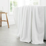 Bianca Zero Twist Spa 600 GSM 100% Cotton Towel - White - Soft Zero Twist Spa Towel White