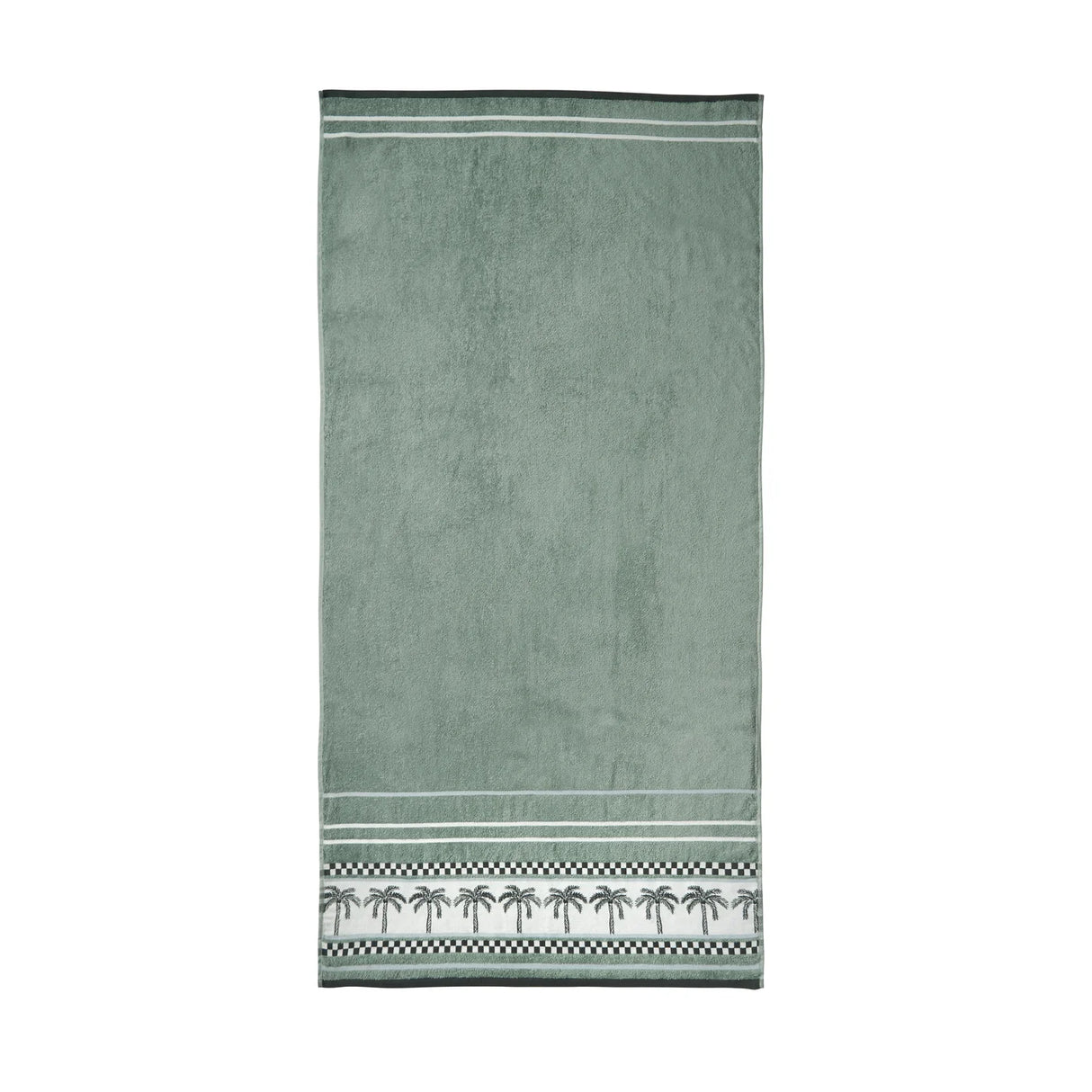 Catherine Lansfield Palm Trees Extra Large Cotton Beach Towel 90x180cm 3