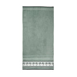 Catherine Lansfield Palm Trees Extra Large Cotton Beach Towel 90x180cm - Green - Palms Beach Towel