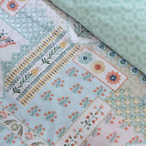 Catherine Lansfield Folk Patchwork Duvet Cover Set - Folk Patchwork Duvet Set