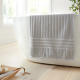 Bianca Hotel 600gsm Cotton Towel - Silver Grey - Hotel Towels Silver