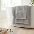 Bianca Hotel 600gsm Cotton Towel - Silver Grey - Hotel Towels Silver