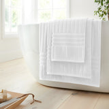Bianca Hotel 600gsm Cotton Towel - White - Hotel Towels White