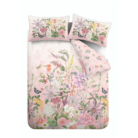 RHS x Catherine Lansfield Enchanted Butterfly Garden So Soft Duvet Cover Set with Pillowcase