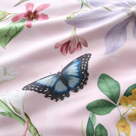 RHS x Catherine Lansfield Enchanted Butterfly Garden So Soft Duvet Cover Set with Pillowcase