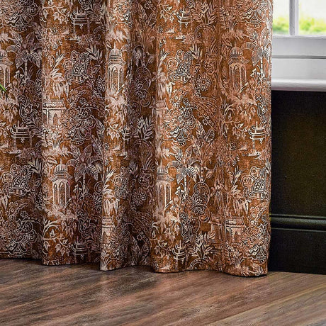Bengal Jungle Eyelet Curtains by Wylder Tropics