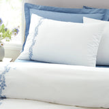 Bianca Camille Embroidered Floral 200 Thread Count Cotton Duvet Cover Set 2