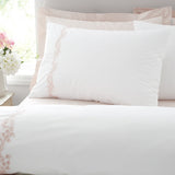 Bianca Camille Embroidered Floral 200 Thread Count Cotton Duvet Cover Set 7