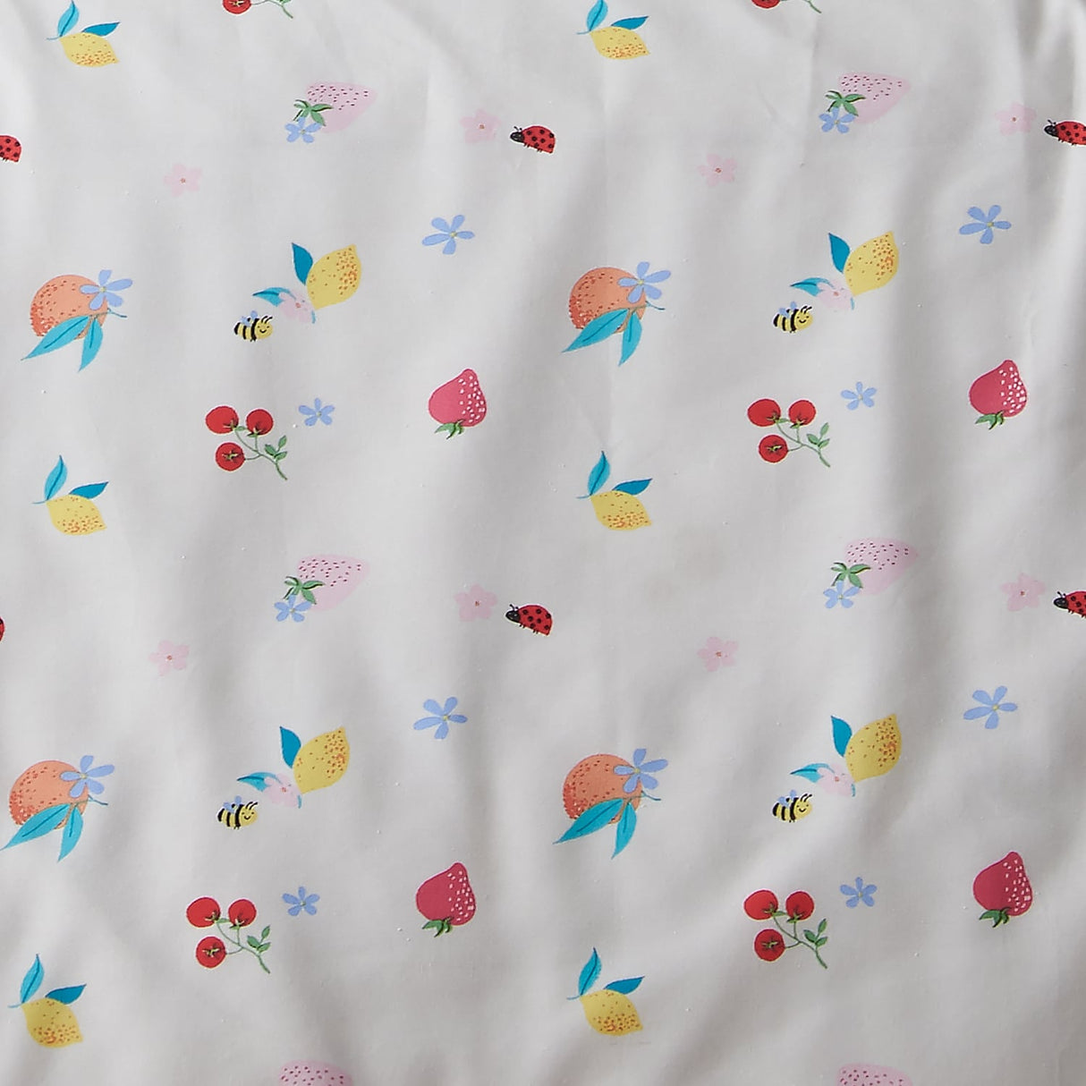 Catherine Lansfield Fruity Friends 25cm Deep Fitted Sheet - Fruity Friends Fitted Sheet