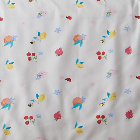 Catherine Lansfield Fruity Friends 25cm Deep Fitted Sheet - Fruity Friends Fitted Sheet