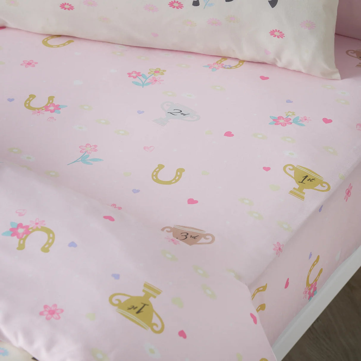 Catherine Lansfield Happy Horses Fitted Sheet