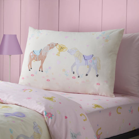 Catherine Lansfield Happy Horses Duvet Cover Set - Happy Horses Duvet Set