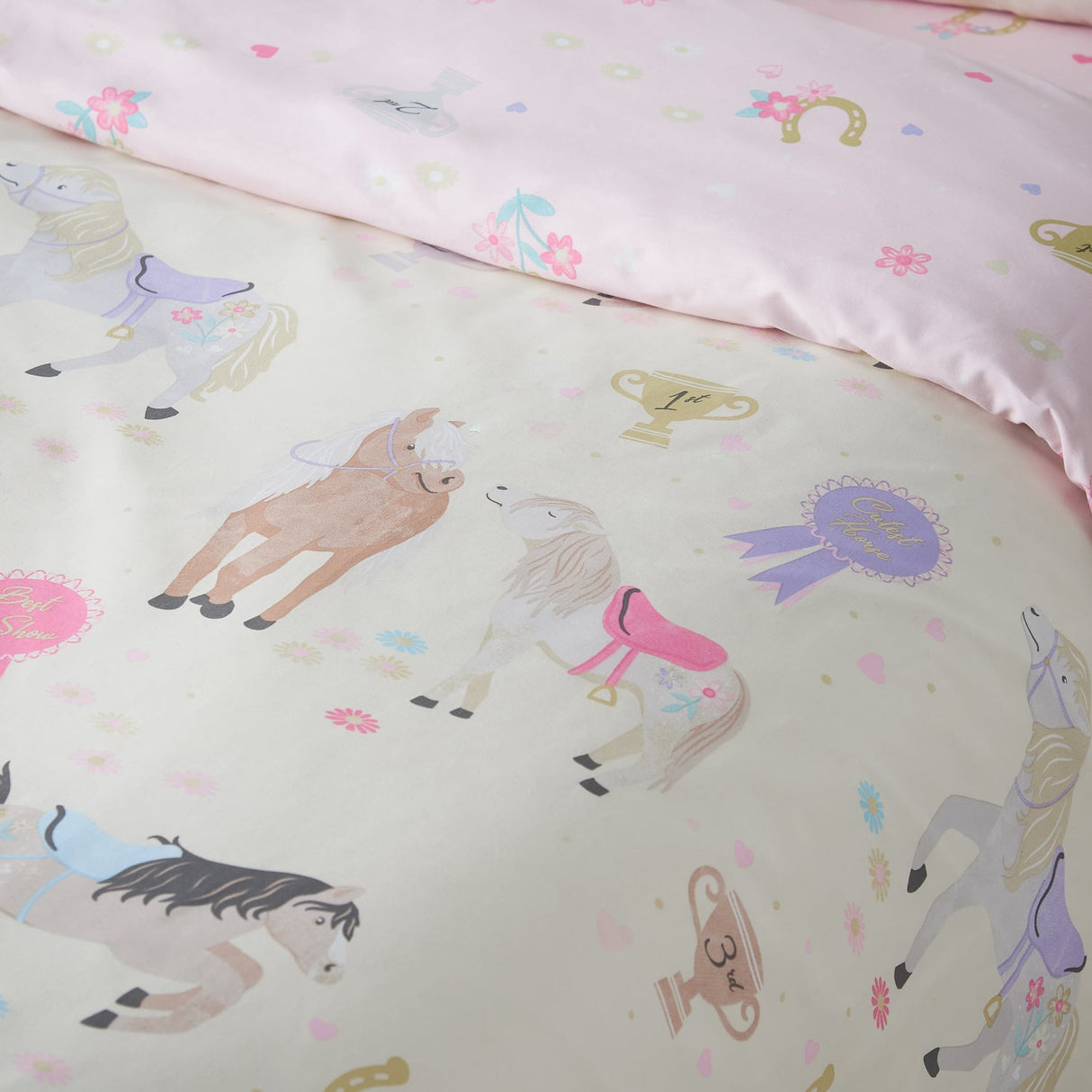 Catherine Lansfield Happy Horses Duvet Cover Set - Happy Horses Duvet Set
