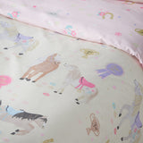 Catherine Lansfield Happy Horses Duvet Cover Set - Happy Horses Duvet Set