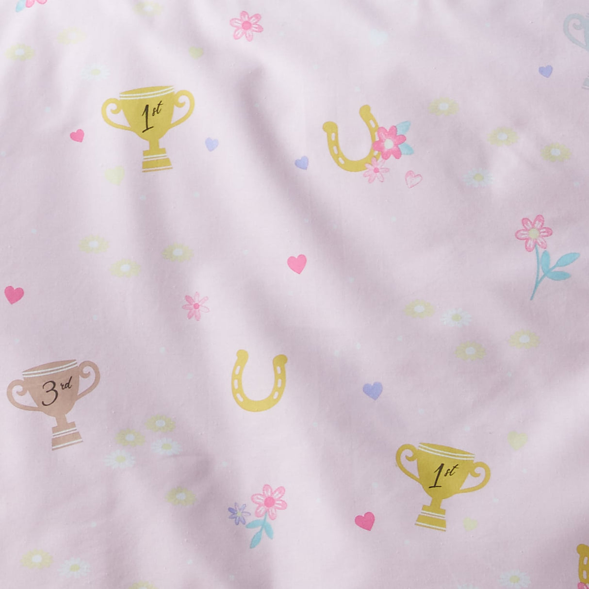 Catherine Lansfield Happy Horses 25cm Deep Fitted Sheet - Happy Horses Fitted Sheet
