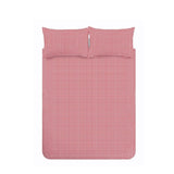 Catherine Lansfield Bamford Gingham Check Duvet Cover Set - Bamford Gingham Red Duvet Set